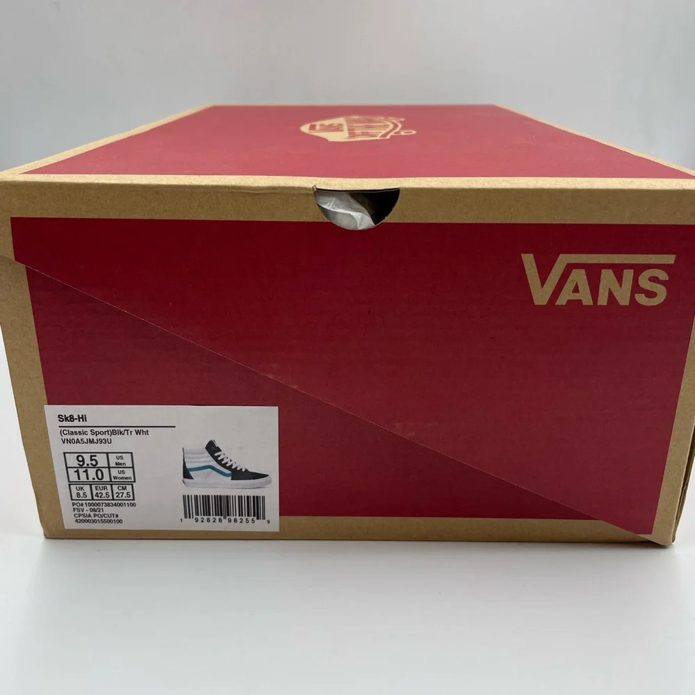 Vans Sk8-HI Skate Shoes Women’s  Sz‎ 11 & 12 Brand New!